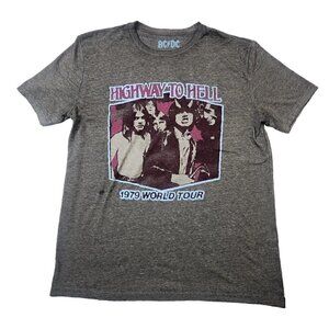 Lucky Brand ACDC Highway To Hell‎ 1979 World Tour T-Shirt Men’s Medium